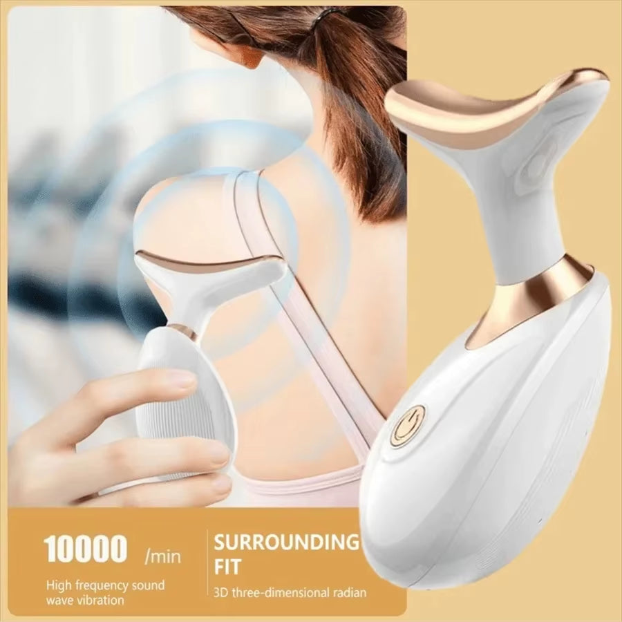 Portable Face Lifting Device - Electric Firming Massager for Wrinkles, Double Chin & Skin Tightening
