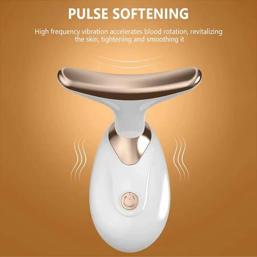 Portable Face Lifting Device - Electric Firming Massager for Wrinkles, Double Chin & Skin Tightening